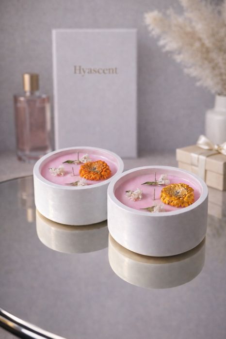 Velas artesanais aromaticas