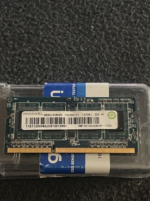 Продається озу ram 2gb ddr3 1333mhz ноутбук память