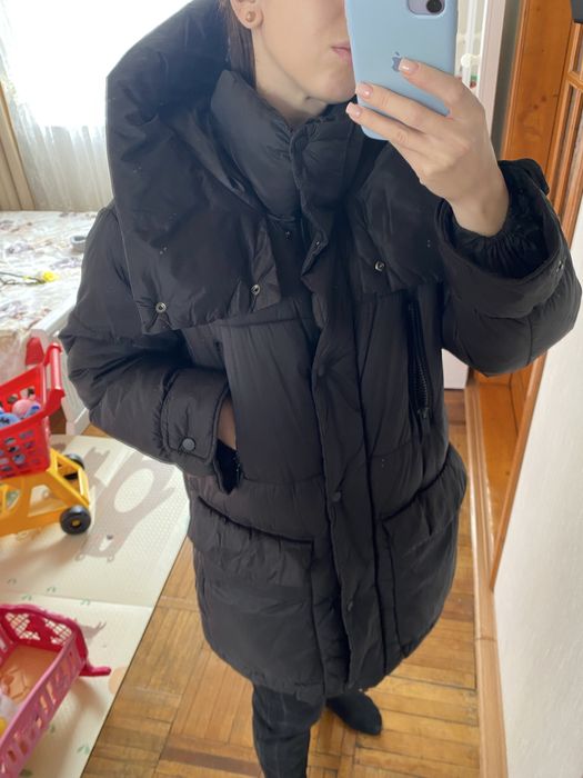 Пухова куртка зара. Пуховик zara. Зимова тепла куртка