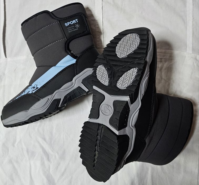 Зимние тёплые сапоги (дутики)