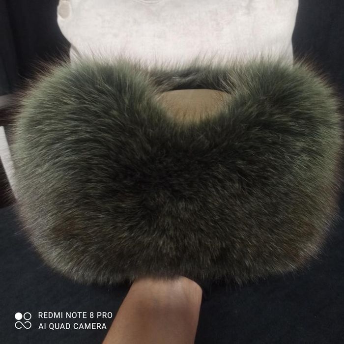 Шапка женская песец