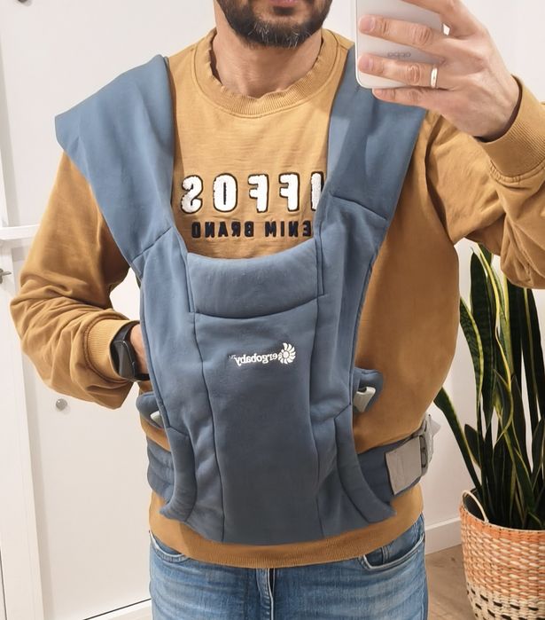 Marsupio Ergobaby MOCHILA EMBRACE – BLUE OXFORD SOFT