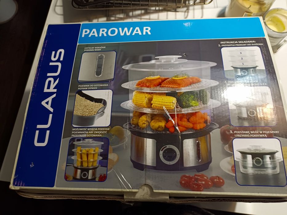 Parowar Clarus nowy