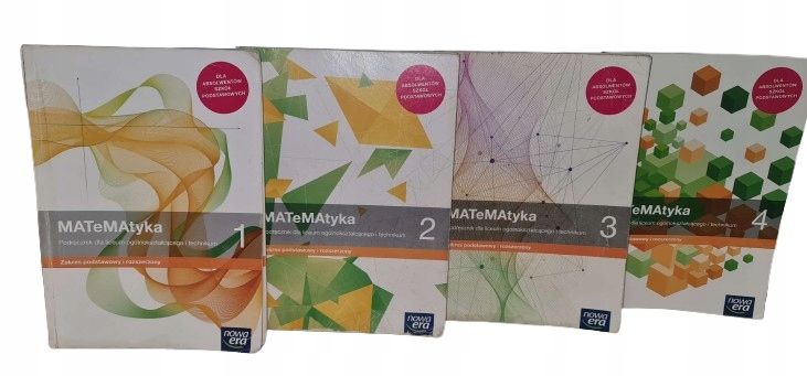 Matematyka 1 2 3 4 1-4 podręcznik liceum technikum Nowa Era