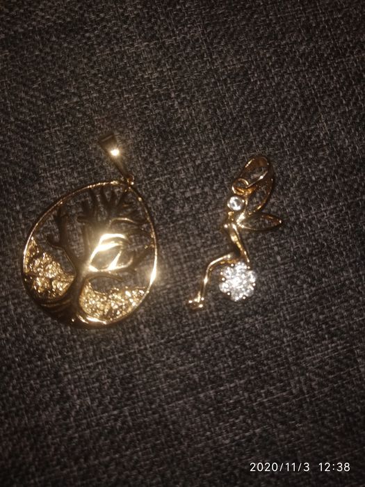 Кулоны медицинское золото