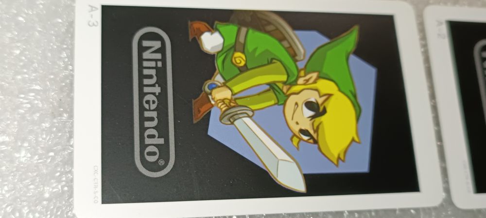 Rara e 1 Coleção das 6 cartas dos jogos Nintendo