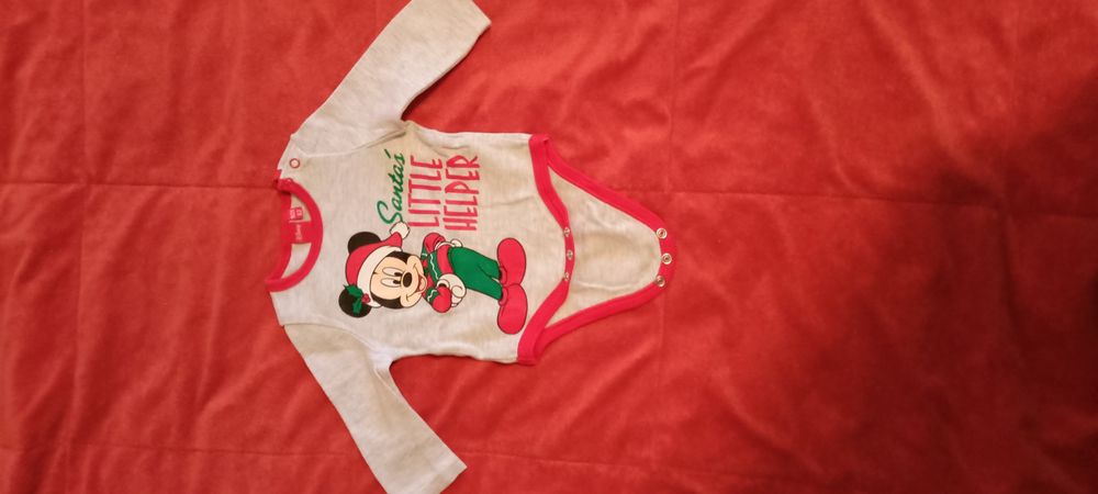 Body niemowlęce z motywem świątecznym r. 62