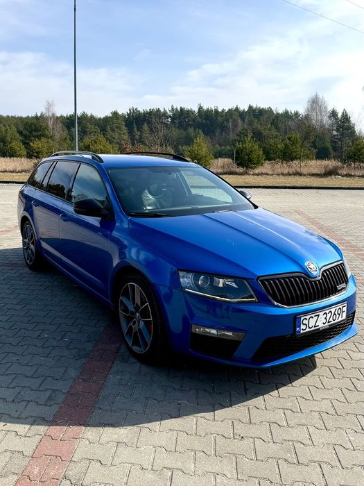 Skoda Octavia Skoda Octavia RS DSG 184konie RaceBlue Webasto