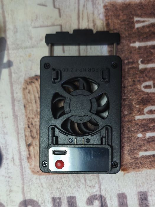 Ventilador de câmara fotográfica