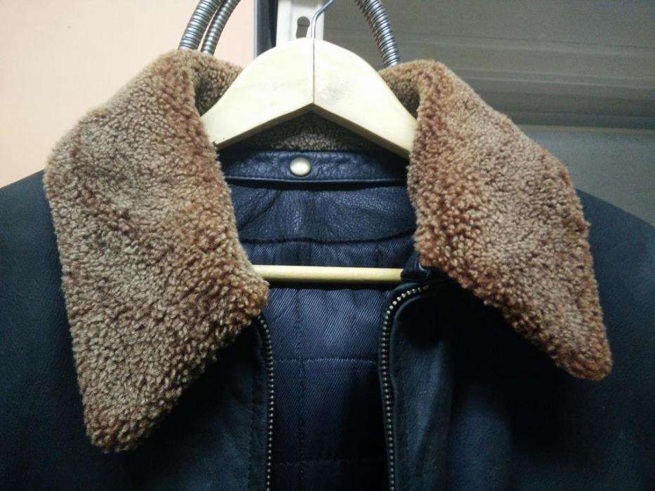 Casaco de Pele ,Gola - Destacável