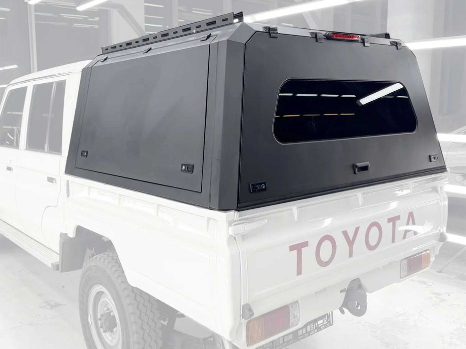 Кунг на Toyota Land Cruiser 79 металевий алюміній