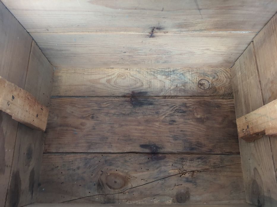 Caixa de Madeira Antiga para Decoração