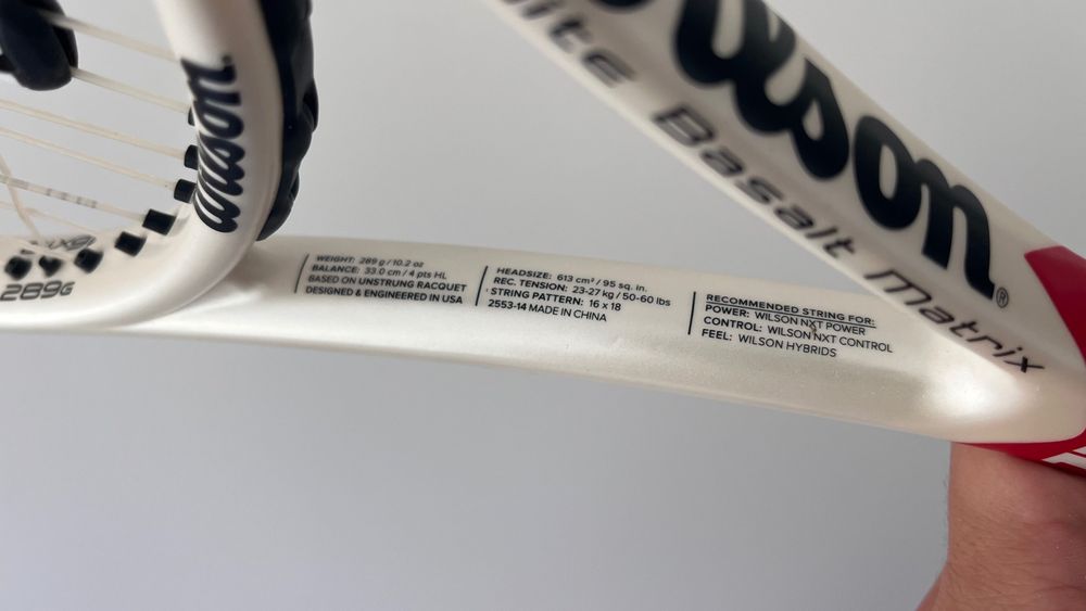 Raquete de Ténis Wilson Six.One 95 BLX