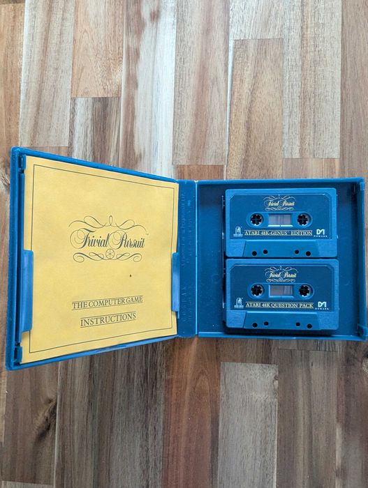 Trivial Pursuit Genus Edition Atari 400 / 800 / 600XL / 800XL