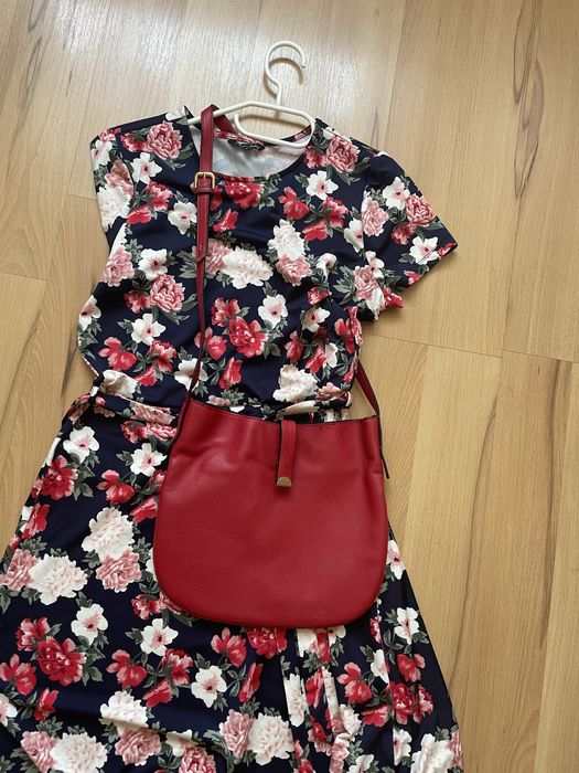 Marks&Spencer czerwona torebka