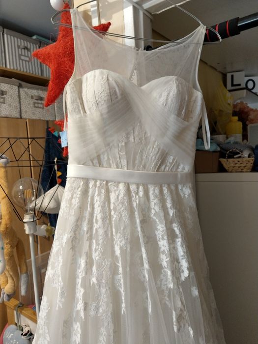Amy LOVE BRIDAL: Suknia ślubna White code r. 34 xs/s