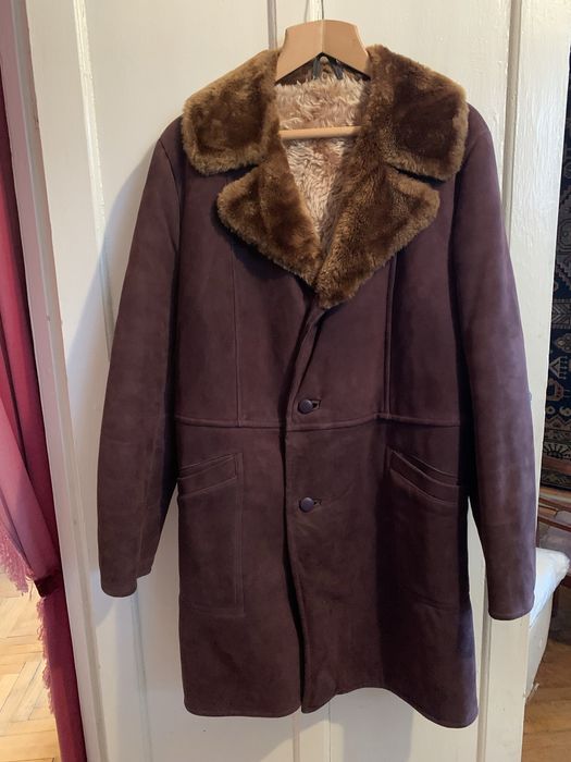 Дубленка мужская из натурального меха