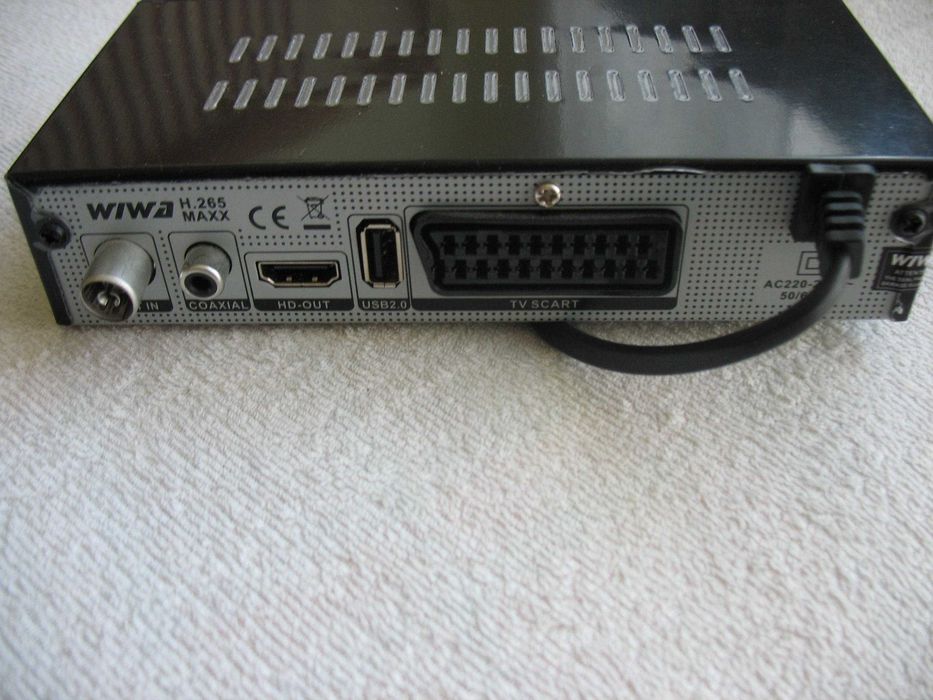 tuner dvb-t2 WIWA H.265 MAXX