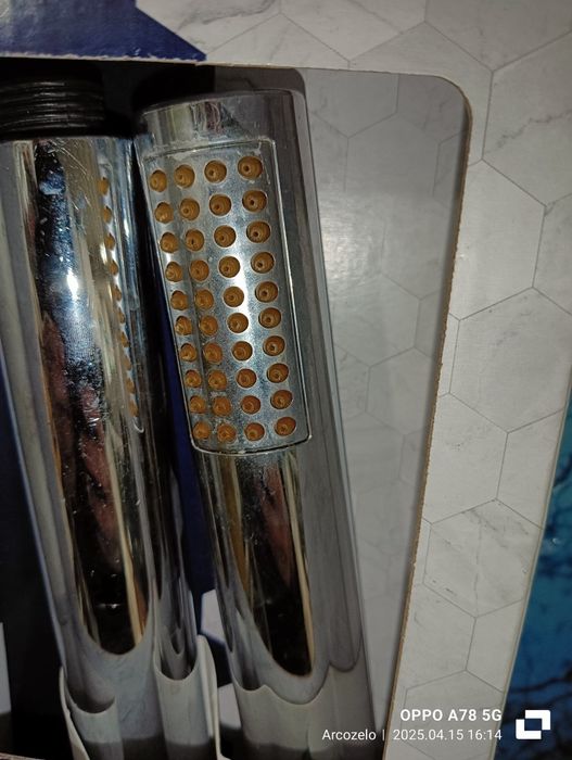 2 cabeças de chuveiro