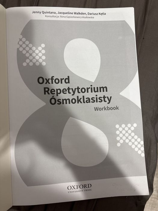 Oxford repetytorium ósmoklasisty - workbook