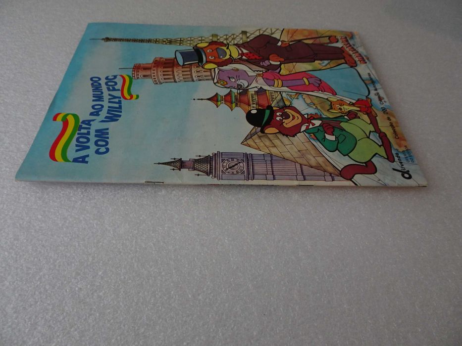 Caderneta de cromos completa Willy Fog