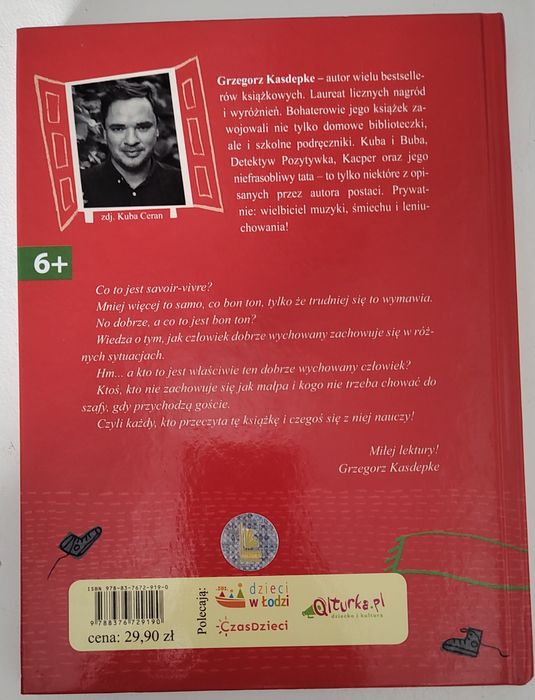 Bon czy ton, savoir - vivre dla dzieci. Grzegorz Kasdepke