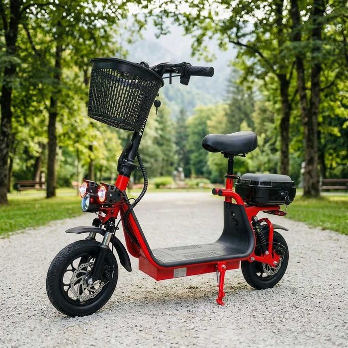 ТОП! Електросамокат ECOBIKE Zen U12 15Ah 800W червоний 2026 рік -30%