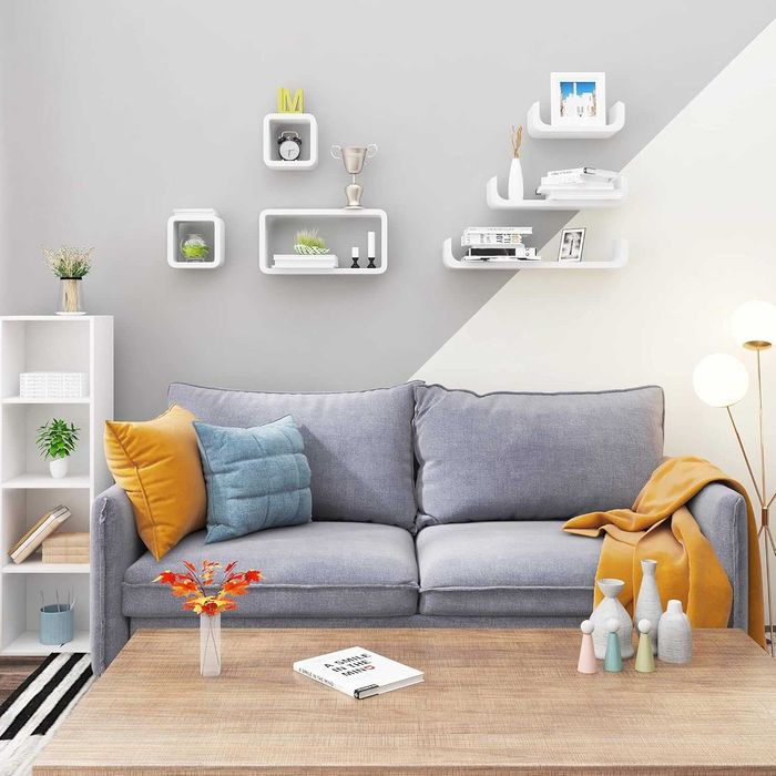 Nowy regał ścienny / półka / szafka / organizer / 3 szt/ WOLTU !A1463!