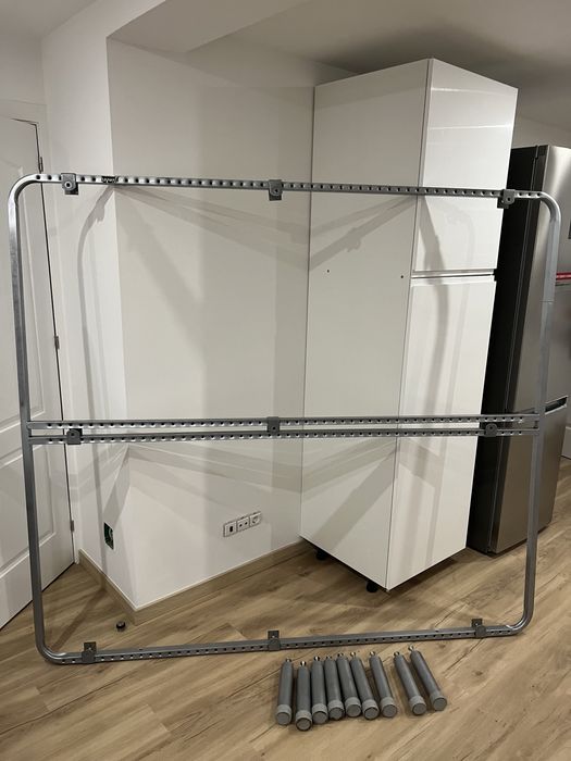 Cama King Size 180x200 e Estrado 200x200