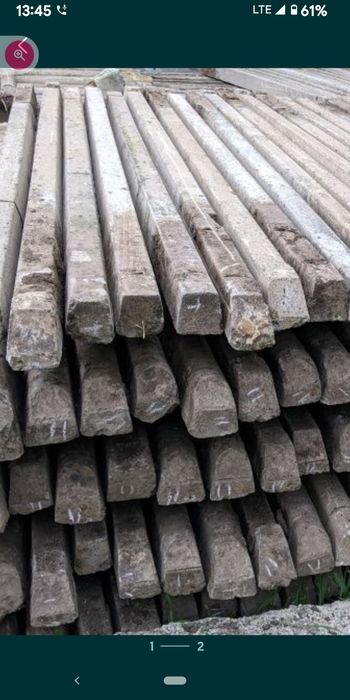 Продам залізобетонні стовпчики бу