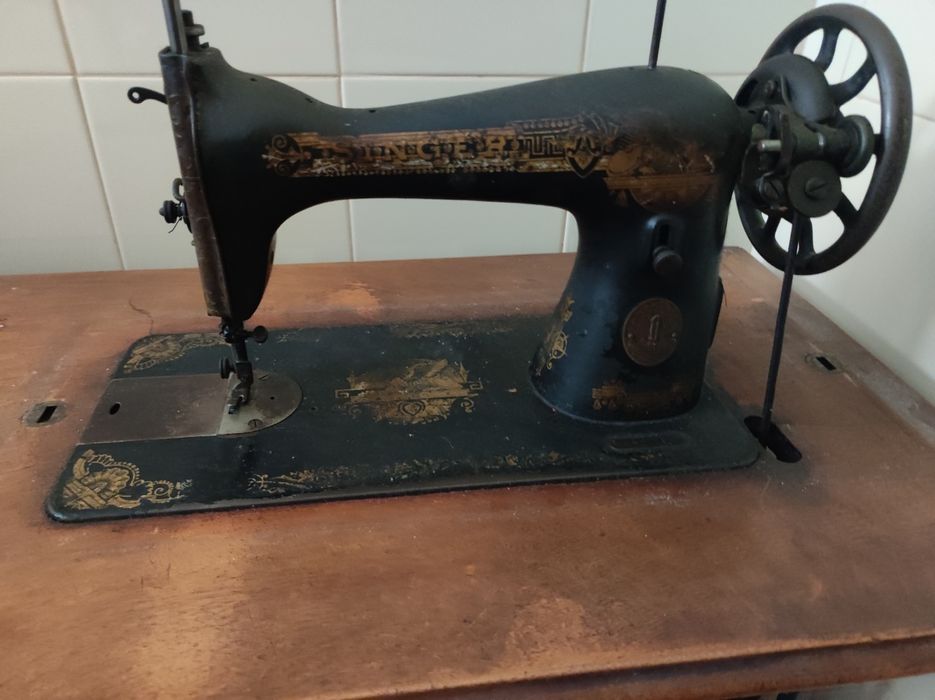 Máquina Costura Singer de 1926
Até deixar de ser utiliz