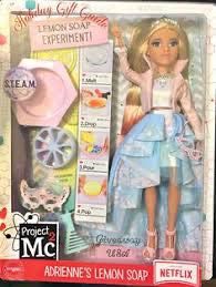 Boneca Nova Set lemon soap experiment