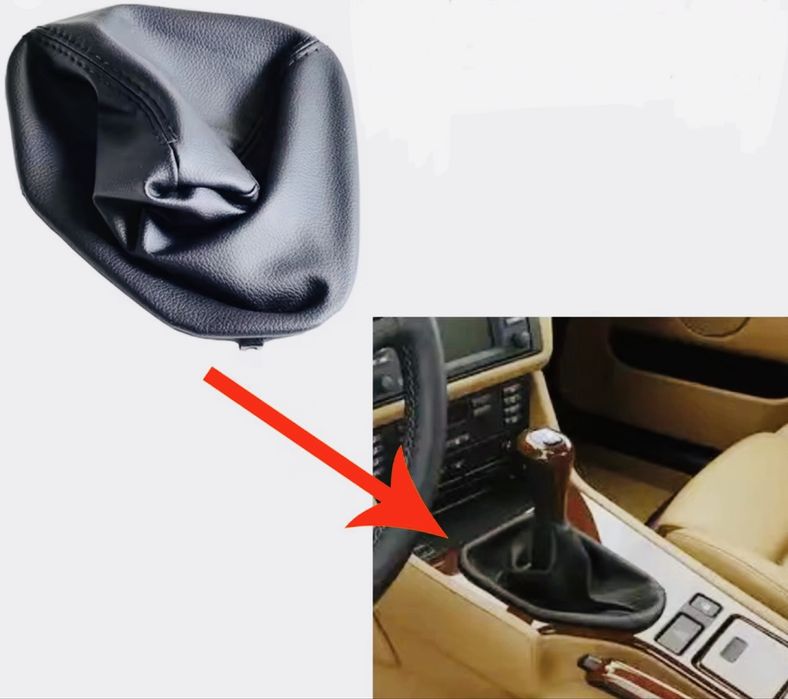 Ковпак ковпачок куліси кожух чохол ручки кпп з каркасом BMW E39 5 ser