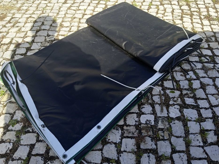 Lonas / Telas / Resguardos 8X3 MT Usadas C/Novas