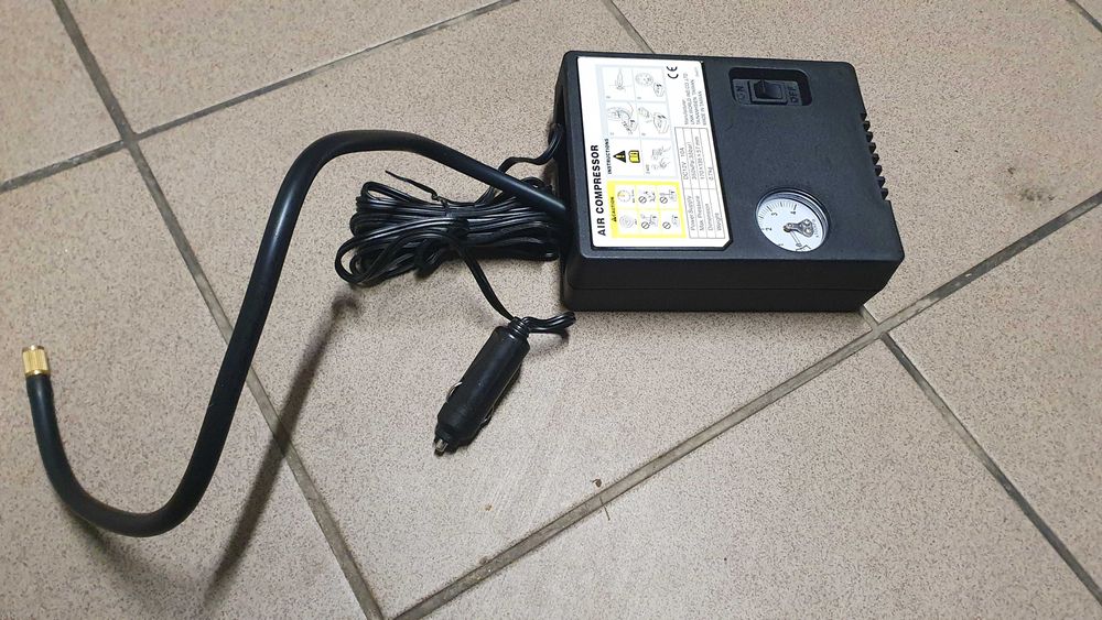 Kompresor zestaw do naprawy koła