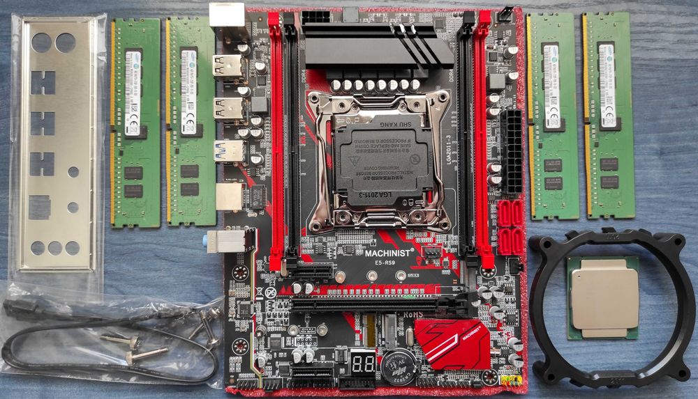 Ігровий комплект X99 + 2640v4 (2640v3) + 4x4 (16)Гб ddr4