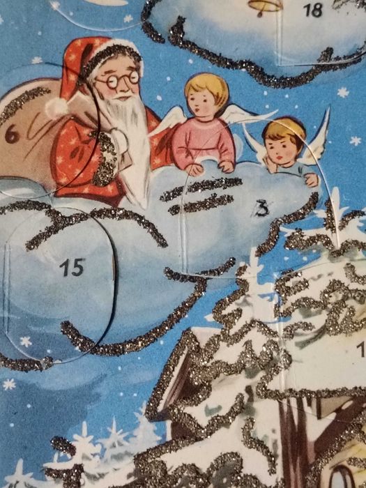 Calendário de Advento Gunther anos 50