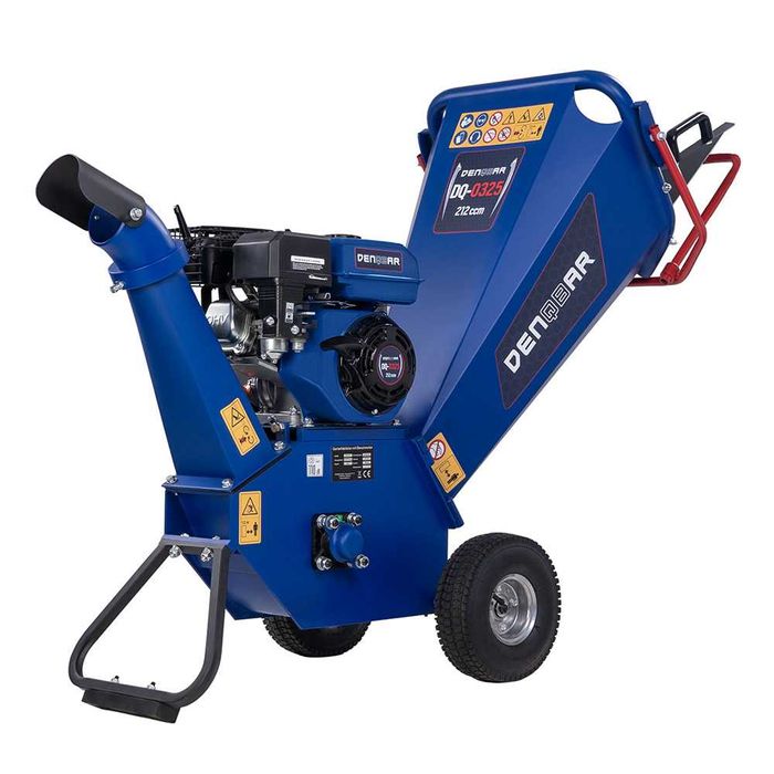 Rozdrabniacz do drewna ogrodowy 7 KM rębak spalinowy DENQBAR