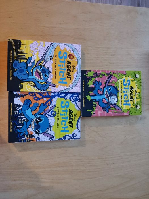 Seria książek Agent Stitch