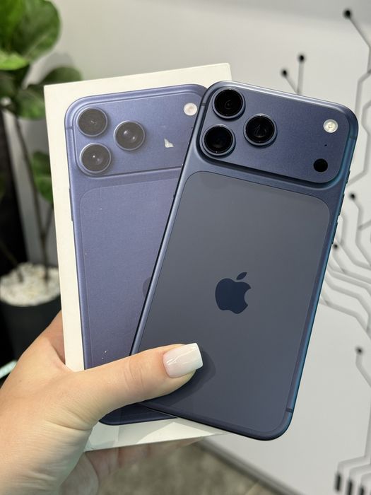 Гарантія • iPhone 17 Pro Max • Deep Blue • 256GB • 95%Акб • Физ-sim • Оплата частинами