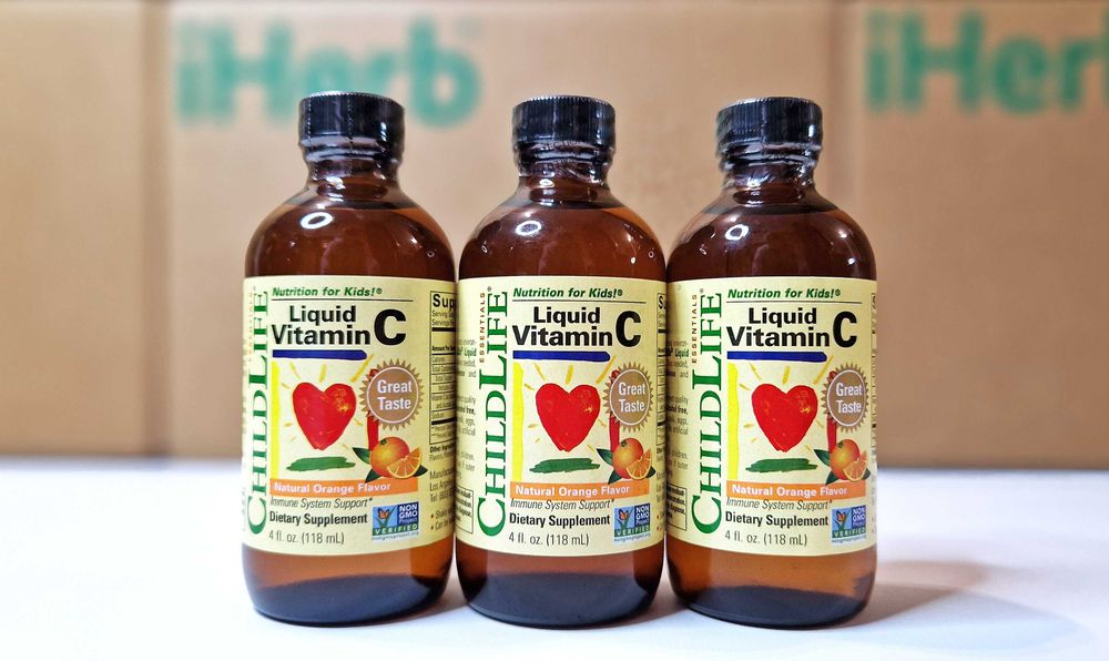 Рідкий вітамін C для дітей Childlife Essentials, смак апельсину, 118мл