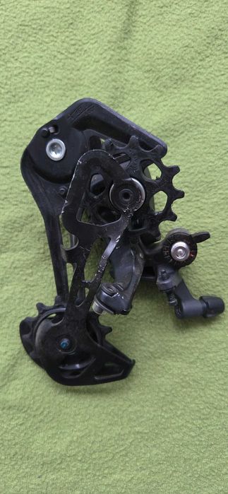 Shimano XT 3x10 + XT M8100 1x12 + Manetki Deore LX 3x10 + hamulce – komplet części