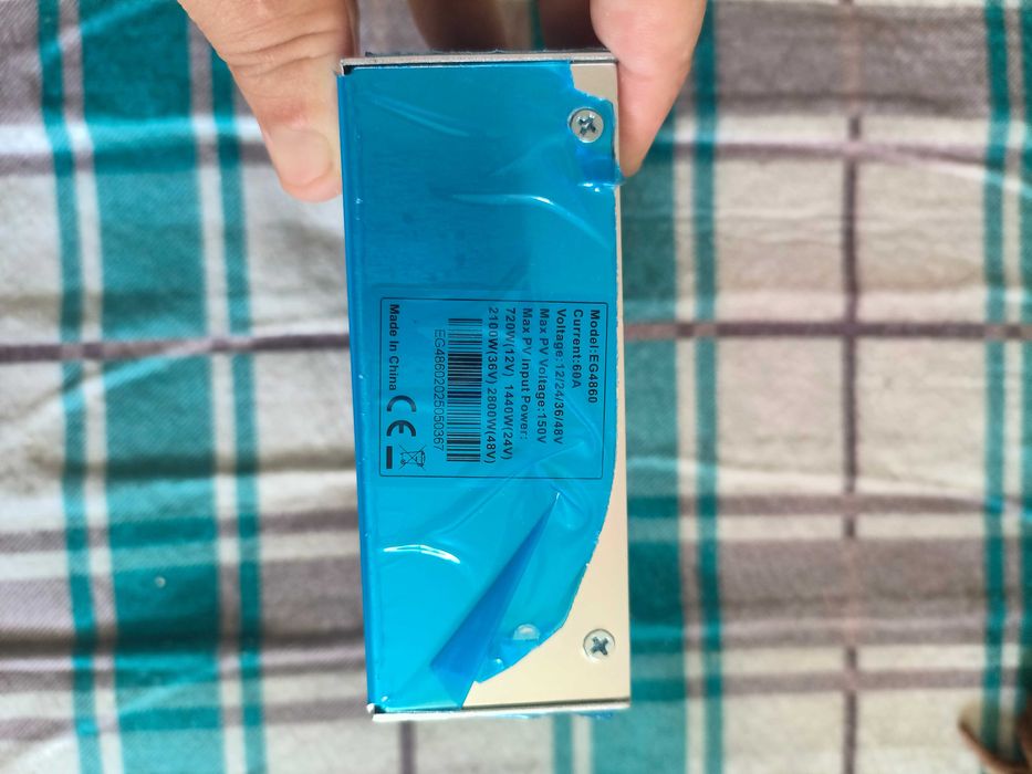 Сонячний Контролер заряду сонячної батареї 60A Мррт MPPT 12В 24 36 48