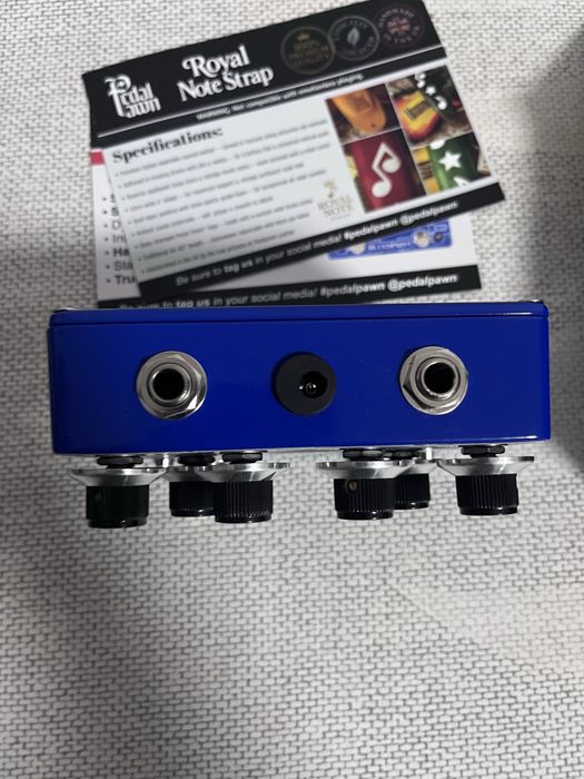 TEMPORÁRIO - Pedal Pawn Bluesprint NOVO c/ garantia