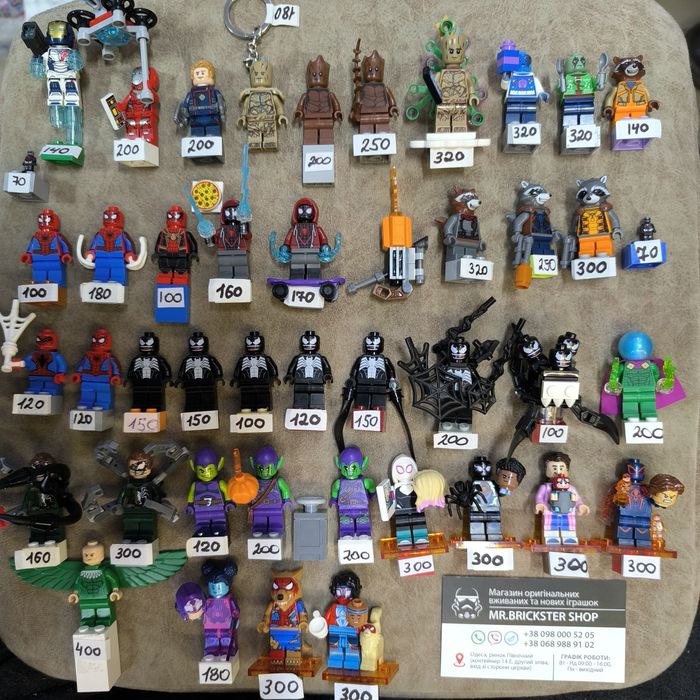 Минифигурки Лего Lego фигурки супергерои Бэтмен Спайдермен Марвел