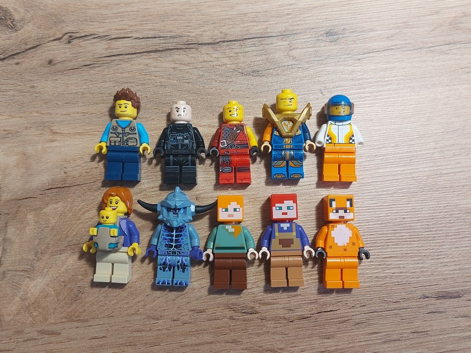 Ninjago Minecraft Lego Ninjago Nexo Knights Lego Figurki Mix City