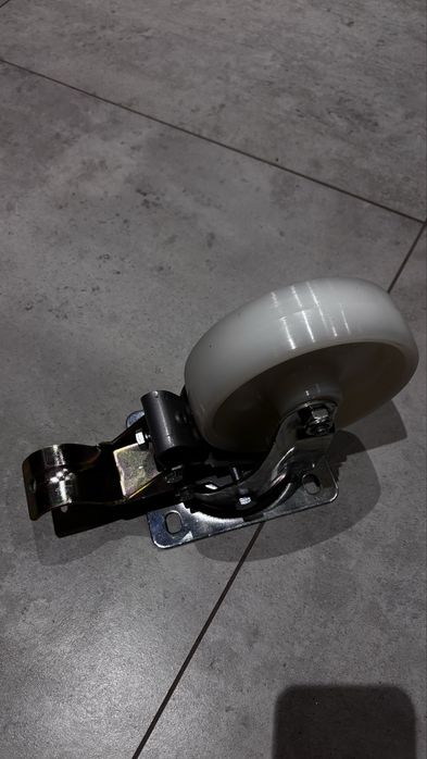 Koło Zabi 140x40 mm w obudowie skretnej z hamulcem