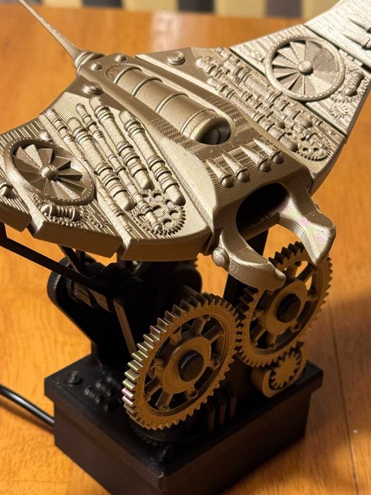 Механічна іграшка Скат 3д друк