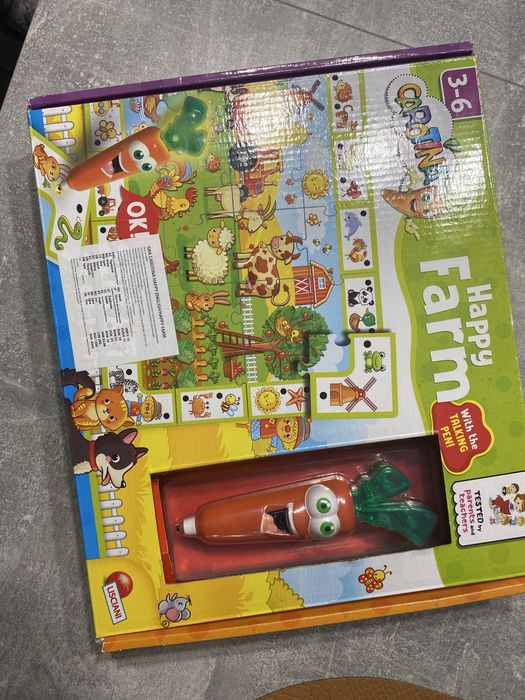 Gra planszowa z interaktywną marchewką