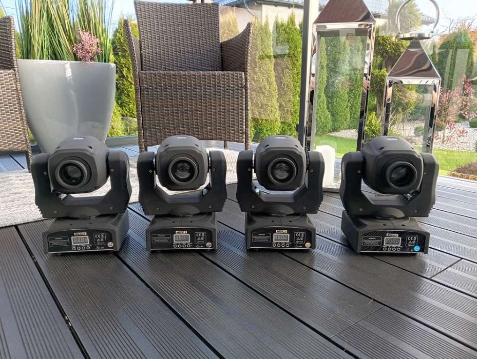 głowy ruchome  mini led spot 60w rgbw dmx 512 dj